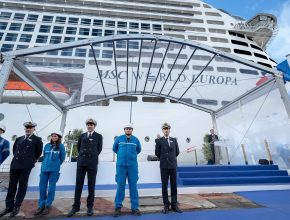 MSC World Europa Delivery Ceremony